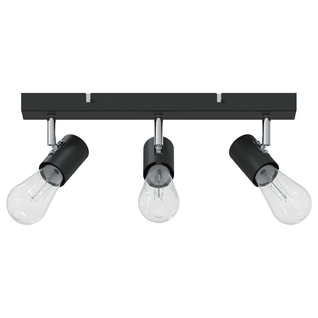 Faretto da soffitto Nero 38 x 6,5 x 11,5 cm Metallo | homemem39