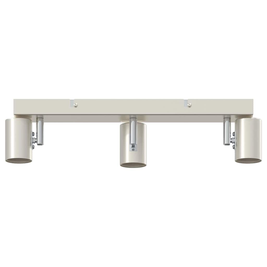 Faretto da soffitto Nichel 38 x 6,5 x 11,5 cm Metallo | homemem39
