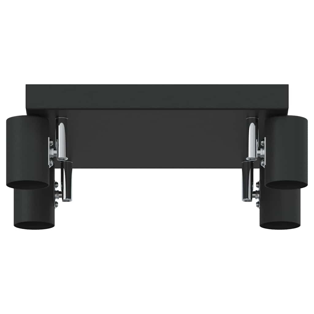 Faretto da soffitto Nero 26,5 x 26 x 11,5 cm Metallo | homemem39