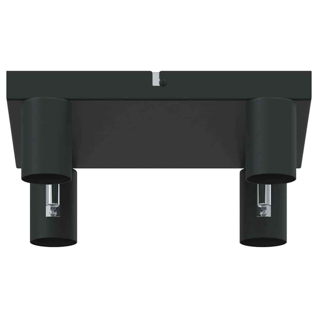 Faretto da soffitto Nero 26,5 x 26 x 11,5 cm Metallo | homemem39