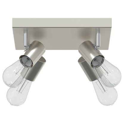 Faretto da soffitto Nichel 26,5 x 26 x 11,5 cm Metallo