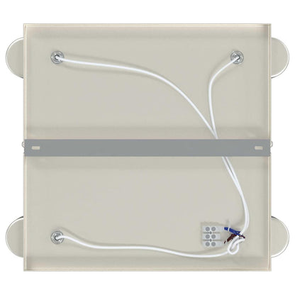 Faretto da soffitto Nichel 26,5 x 26 x 11,5 cm Metallo | homemem39