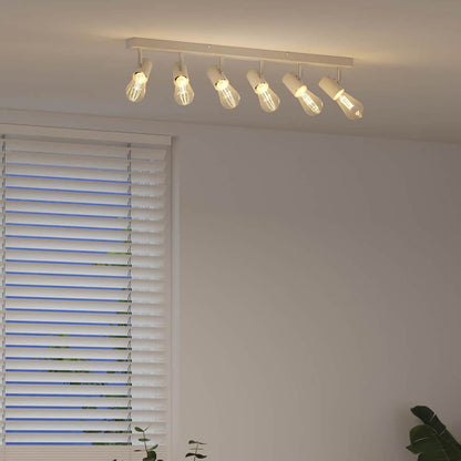 Faretto da soffitto Bianco 73 x 6.5 x 11.5 cm Acciaio