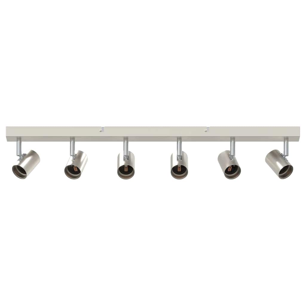 Faretto da soffitto Nichel 73 x 6,5 x 11,5 cm Metallo | homemem39