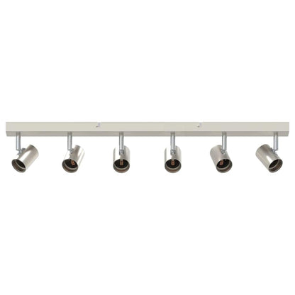 Faretto da soffitto Nichel 73 x 6,5 x 11,5 cm Metallo | homemem39