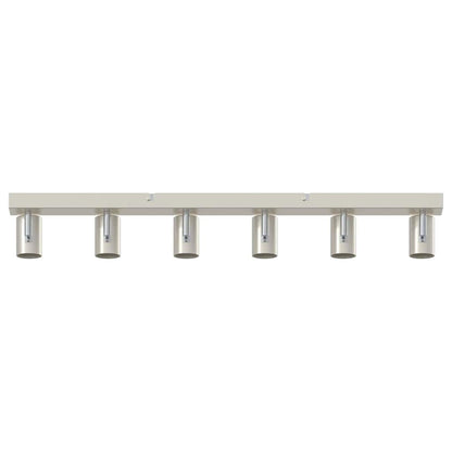Faretto da soffitto Nichel 73 x 6,5 x 11,5 cm Metallo | homemem39