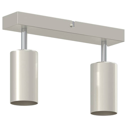 Faretto da soffitto Nichel 26 x 6 x 16 cm Metallo | homemem39