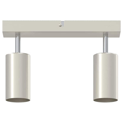 Faretto da soffitto Nichel 26 x 6 x 16 cm Metallo | homemem39