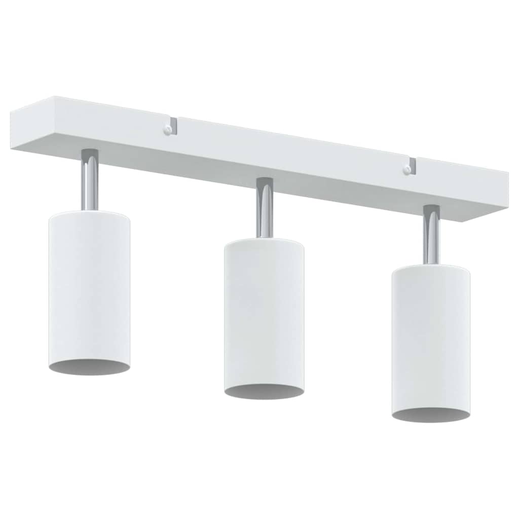 Faretto da soffitto Bianco 38 x 6 x 16 cm Metallo | homemem39