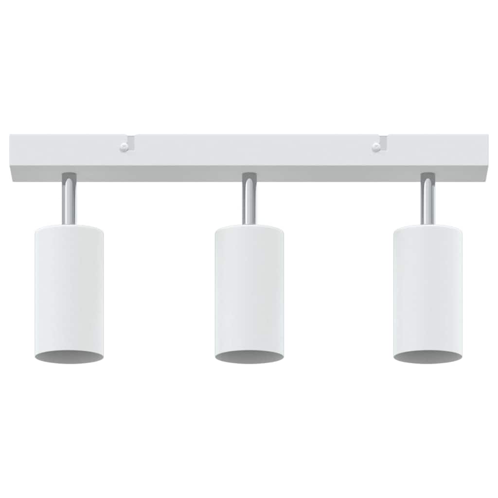 Faretto da soffitto Bianco 38 x 6 x 16 cm Metallo | homemem39