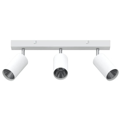 Faretto da soffitto Bianco 38 x 6 x 16 cm Metallo | homemem39