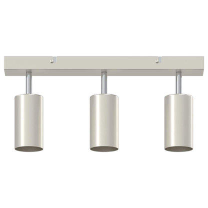 Faretto da soffitto Nichel 38 x 6 x 16 cm Metallo | homemem39