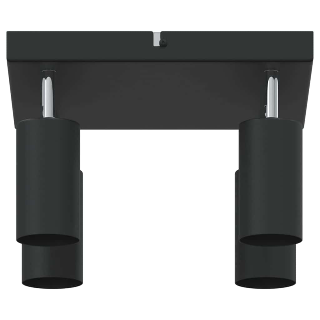 Faretto da soffitto Nero 26 x 26 x 16 cm Metallo | homemem39