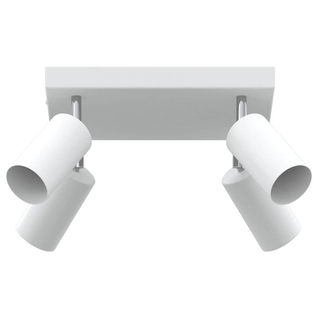 Faretto da soffitto Bianco 26 x 26 x 16 cm Metallo | homemem39