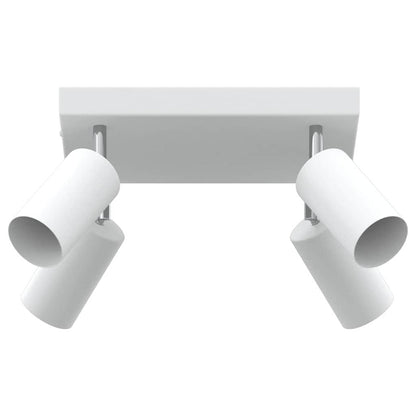 Faretto da soffitto Bianco 26 x 26 x 16 cm Metallo | homemem39