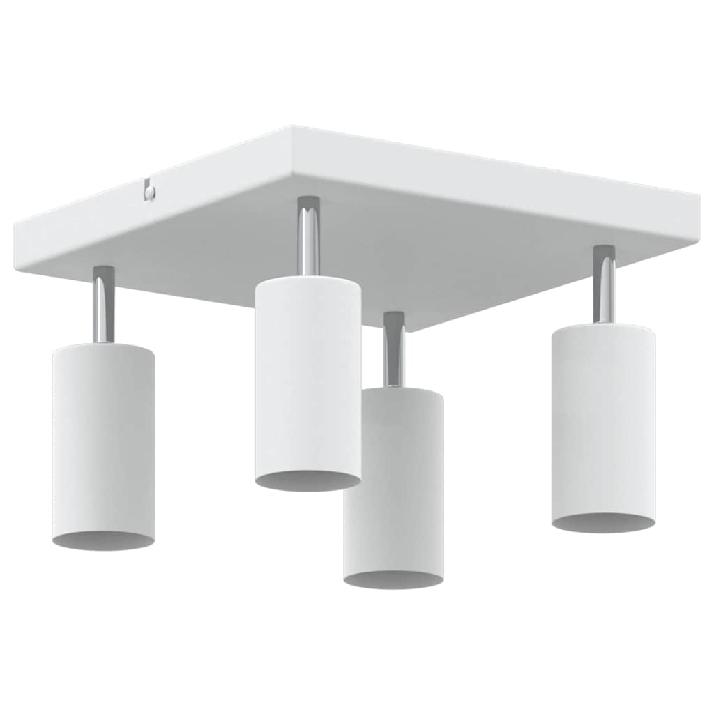 Faretto da soffitto Bianco 26 x 26 x 16 cm Metallo | homemem39