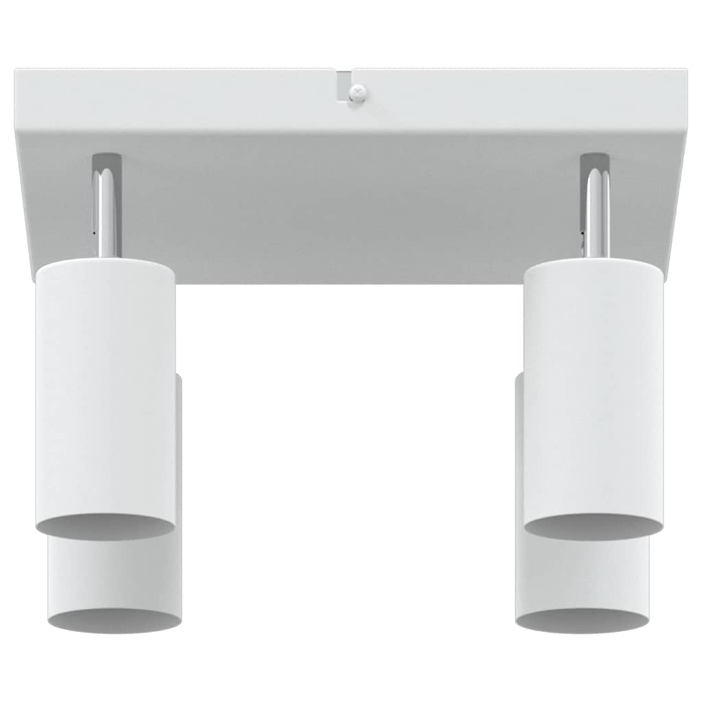 Faretto da soffitto Bianco 26 x 26 x 16 cm Metallo | homemem39