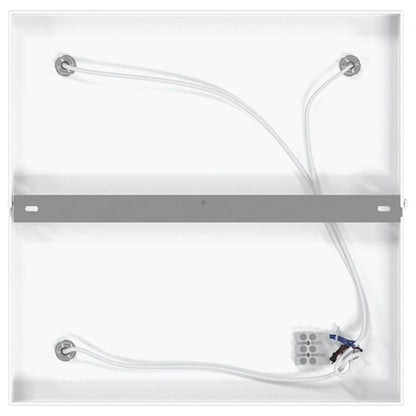 Faretto da soffitto Bianco 26 x 26 x 16 cm Metallo | homemem39