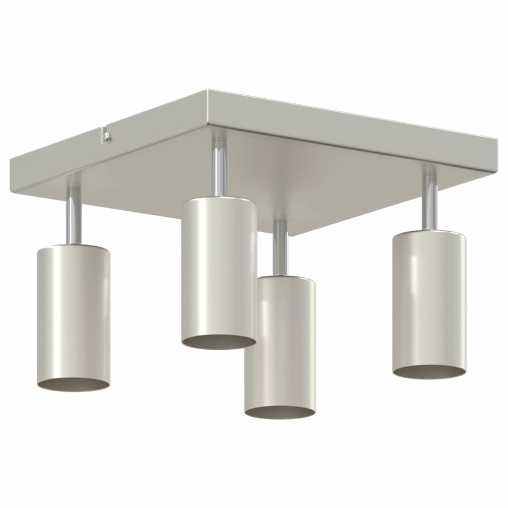 Faretto da soffitto Nichel 26 x 26 x 16 cm Metallo | homemem39