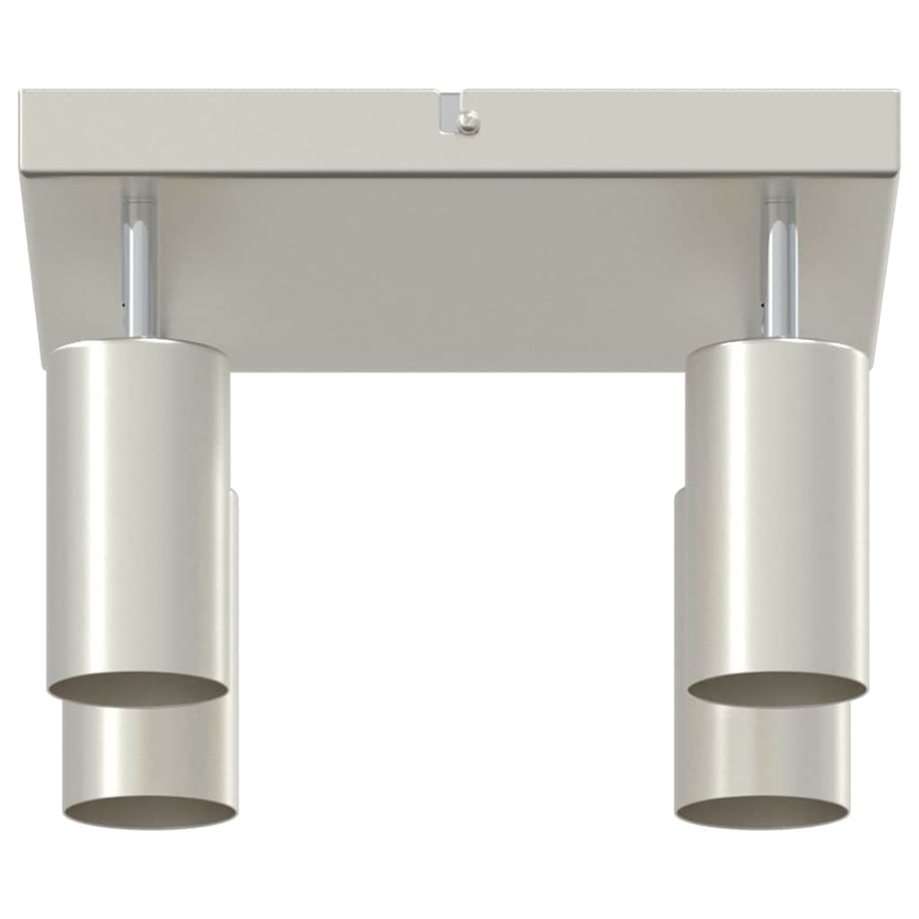 Faretto da soffitto Nichel 26 x 26 x 16 cm Metallo | homemem39