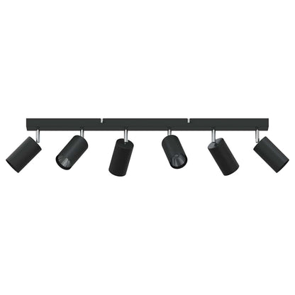 Faretto da soffitto Nero 73 x 6 x 16 cm Metallo | homemem39