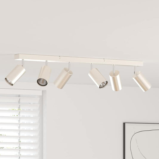 Faretto da soffitto Nichel 73 x 6 x 16 cm Metallo