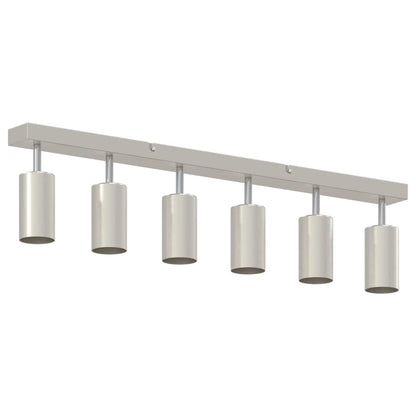 Faretto da soffitto Nichel 73 x 6 x 16 cm Metallo | homemem39