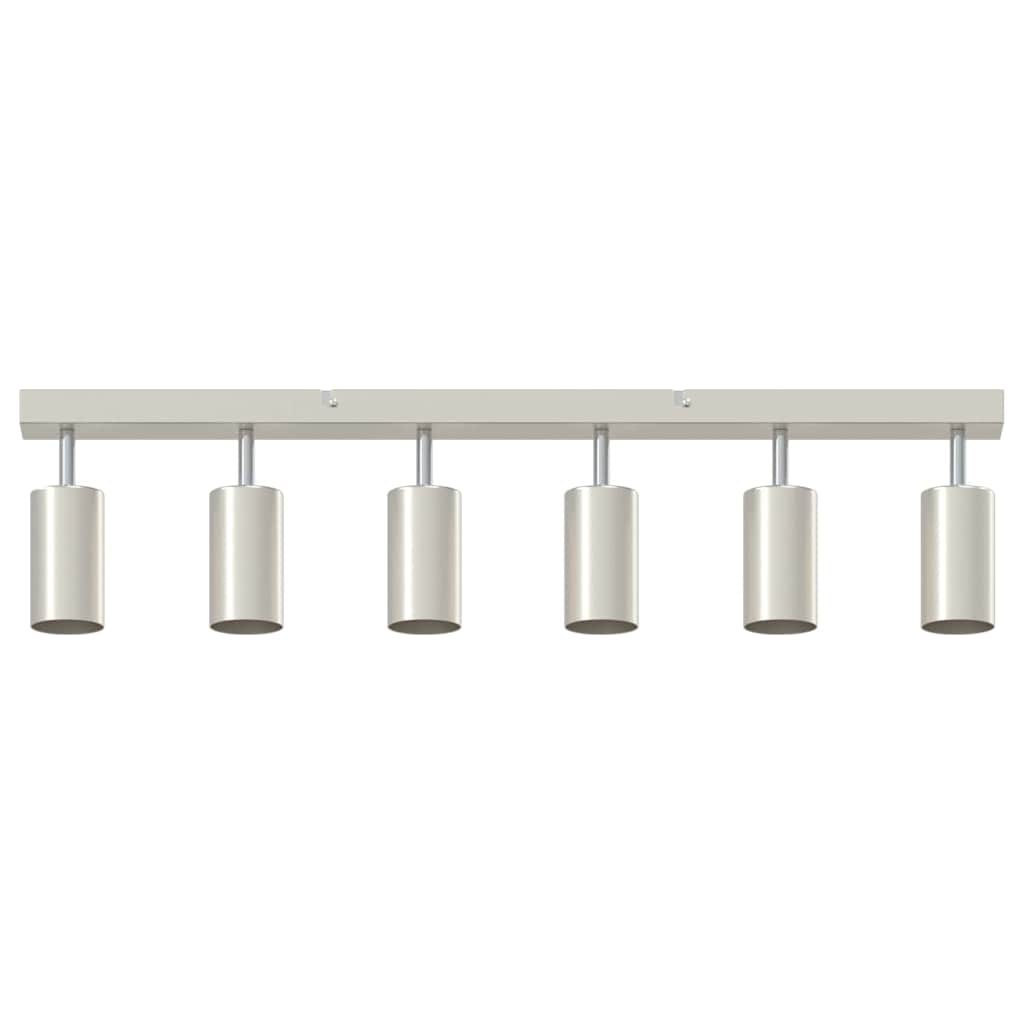 Faretto da soffitto Nichel 73 x 6 x 16 cm Metallo | homemem39