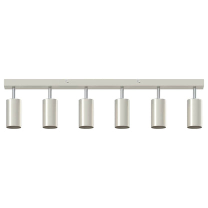 Faretto da soffitto Nichel 73 x 6 x 16 cm Metallo | homemem39
