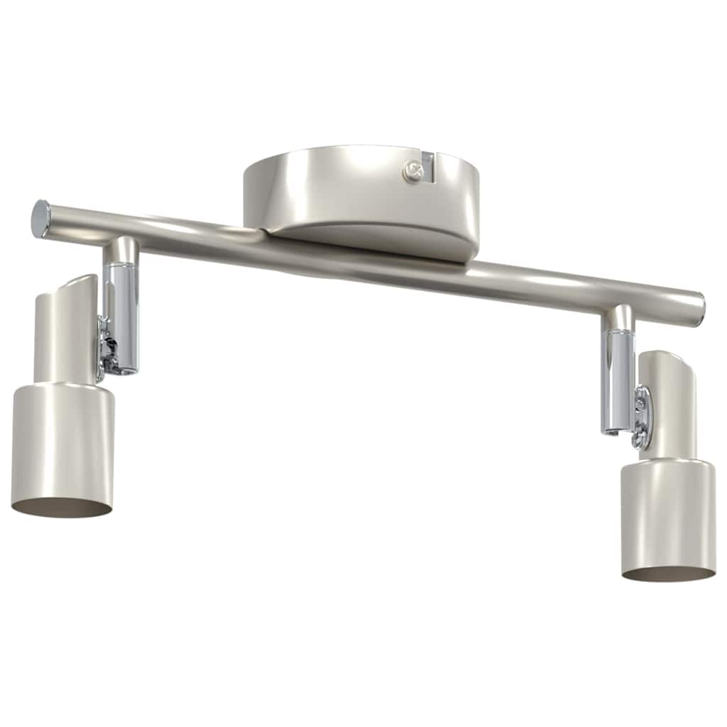 Faretto da soffitto Nichel 25,5 x 8 x 11 cm Acciaio | homemem39