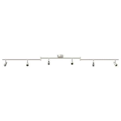 Faretto da soffitto Nichel 176,5 x 9,5 x 14 cm Acciaio | homemem39