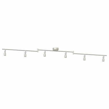 Faretto da soffitto Nichel 176,5 x 9,5 x 14 cm Acciaio | homemem39