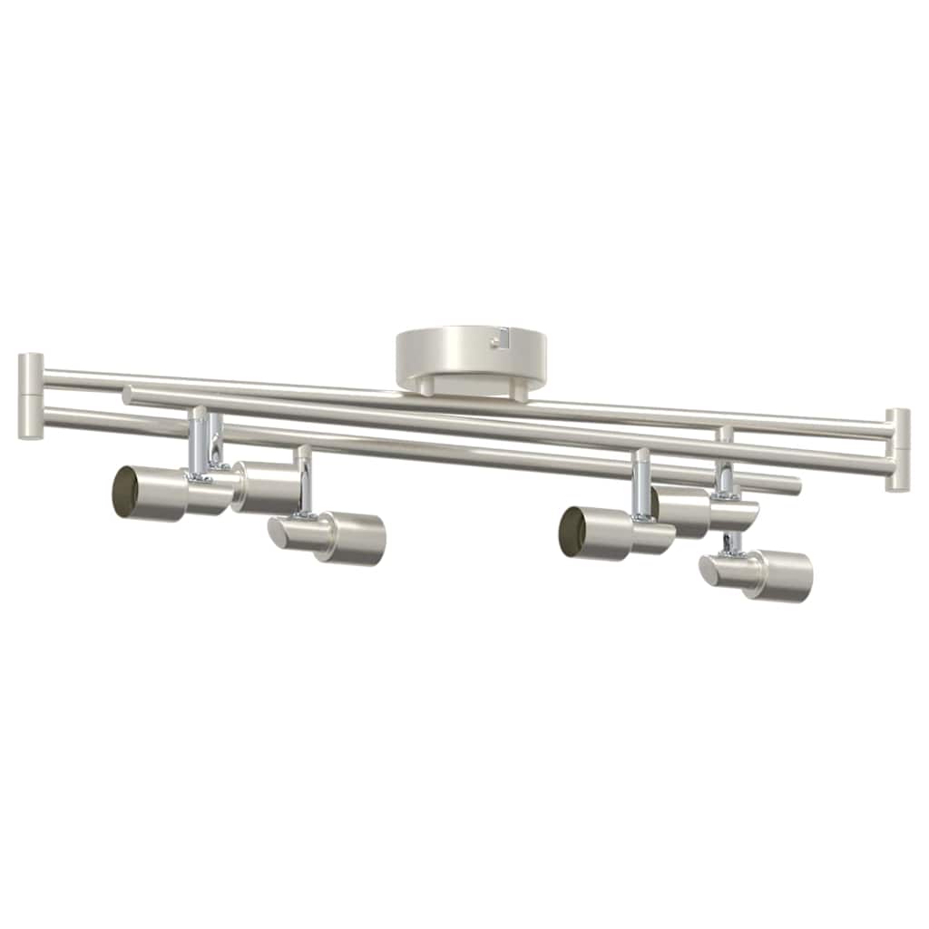Faretto da soffitto Nichel 176,5 x 9,5 x 14 cm Acciaio | homemem39