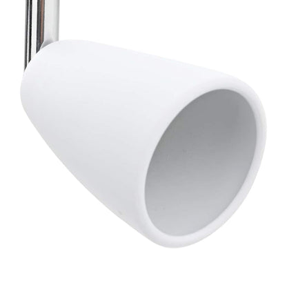 Faretto da soffitto Bianco 8 x 8 x 14.5 cm Acciaio