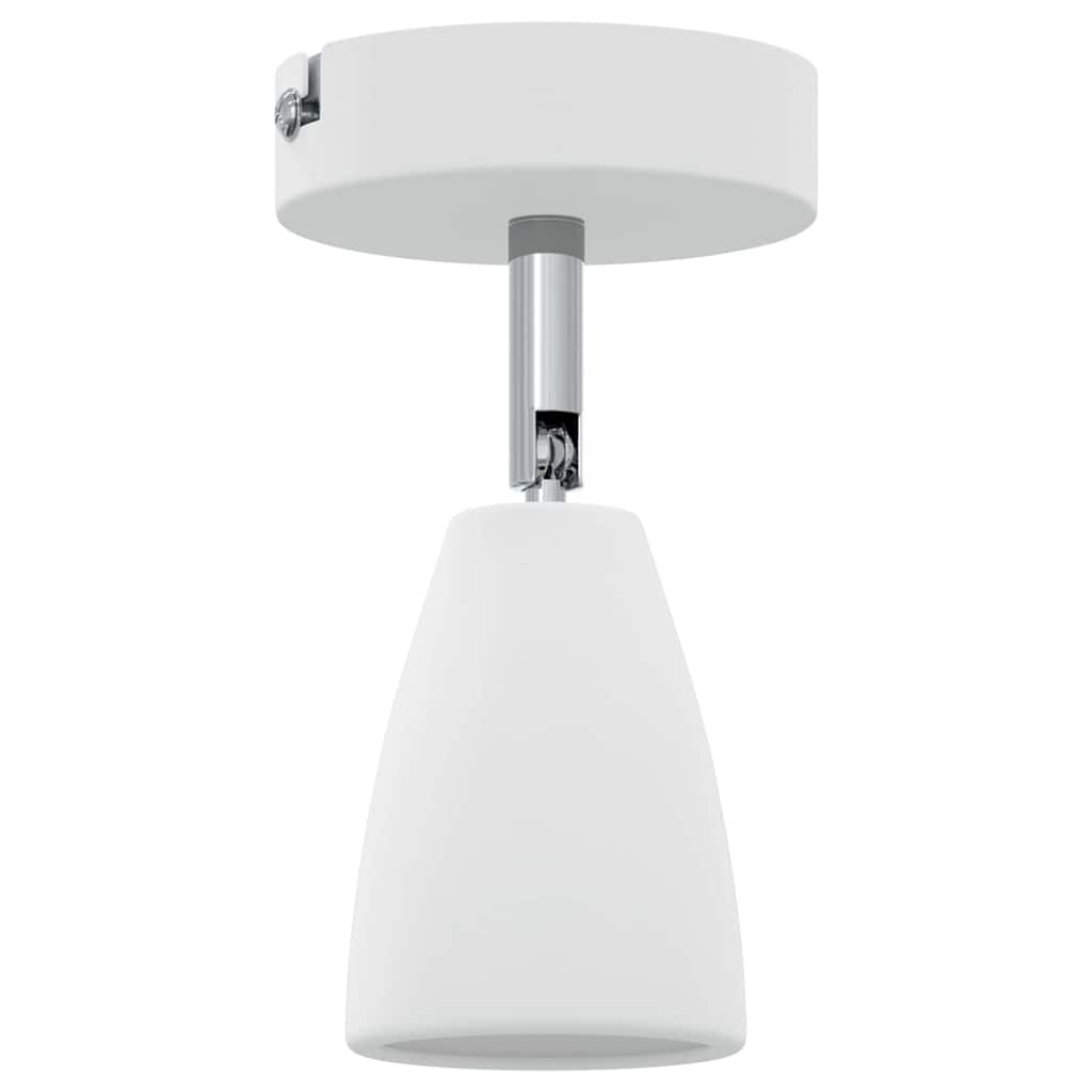 Faretto da soffitto Bianco 8 x 8 x 14.5 cm Acciaio