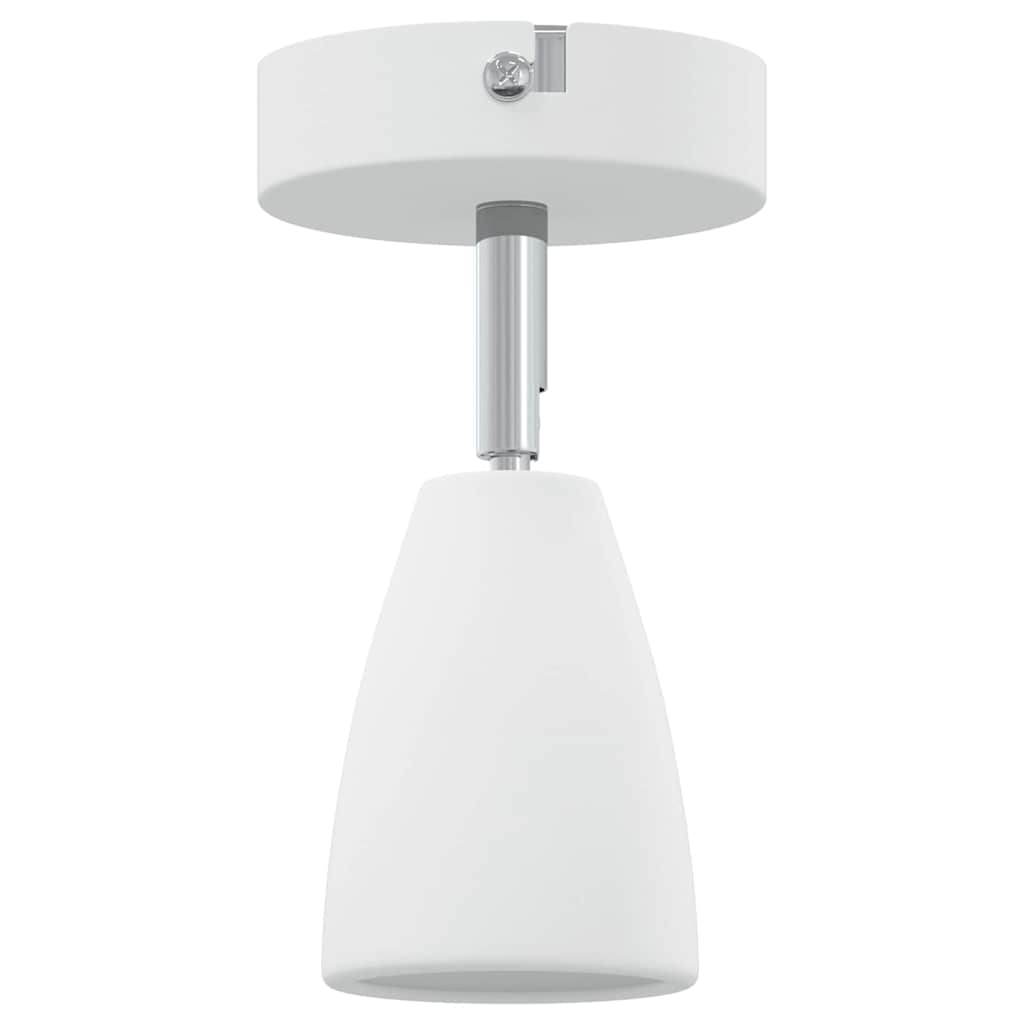 Faretto da soffitto Bianco 8 x 8 x 14.5 cm Acciaio