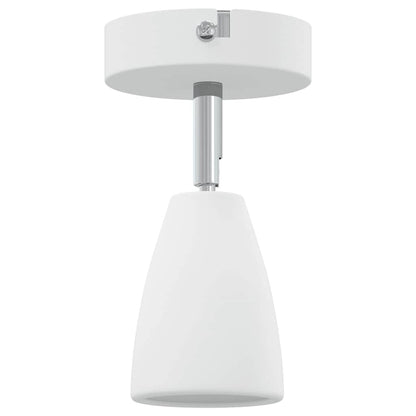 Faretto da soffitto Bianco 8 x 8 x 14.5 cm Acciaio