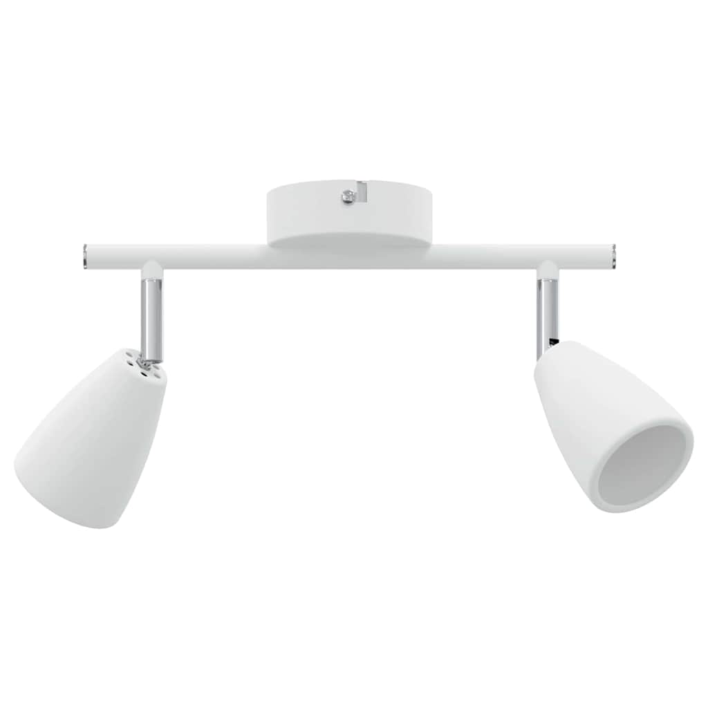 Faretto da soffitto Bianco 25.5 x 8 x 15.5 cm Acciaio
