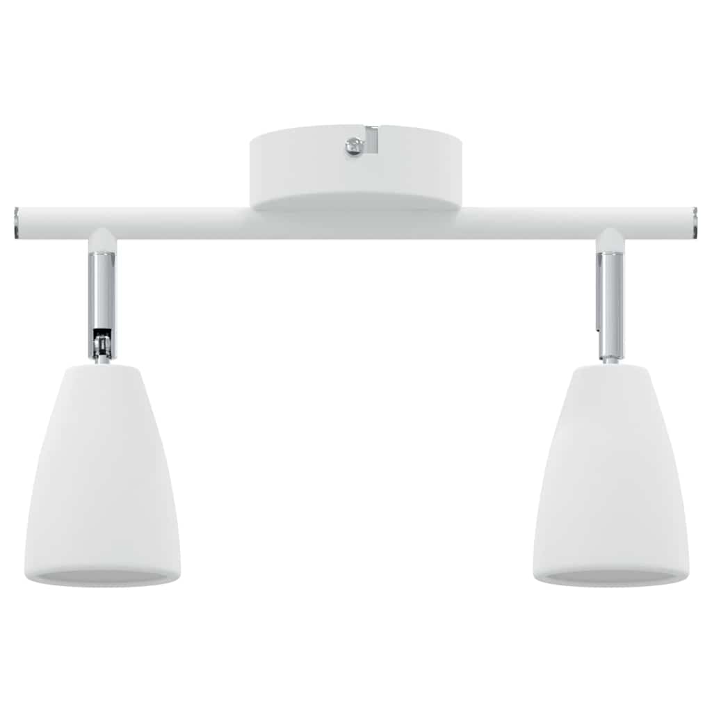 Faretto da soffitto Bianco 25.5 x 8 x 15.5 cm Acciaio