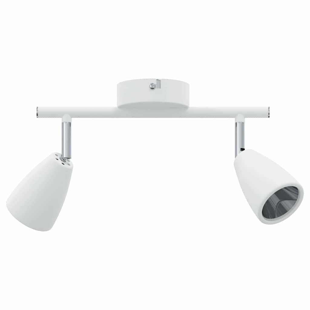 Faretto da soffitto Bianco 25.5 x 8 x 15.5 cm Acciaio
