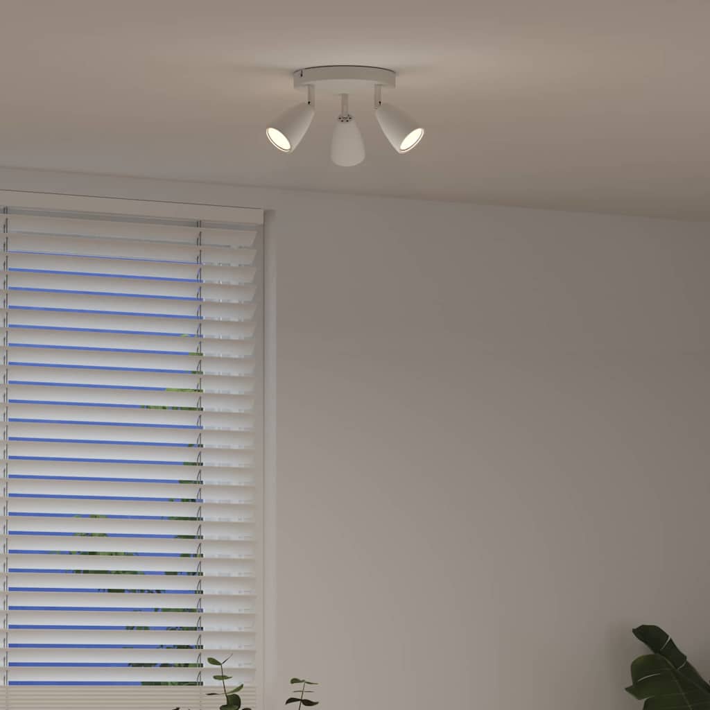 Faretto da soffitto Bianco 19 x 19 x 14,5 cm Metallo | homemem39