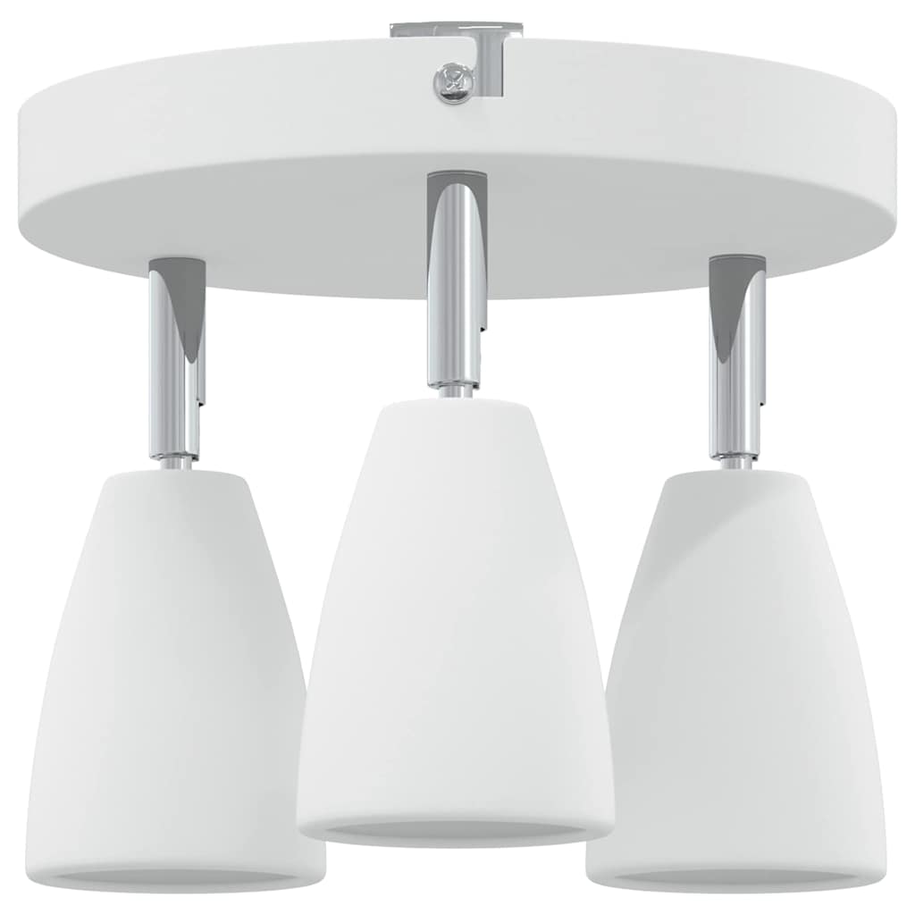 Faretto da soffitto Bianco 19 x 19 x 14,5 cm Metallo | homemem39