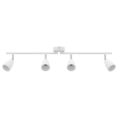 Faretto da soffitto Bianco 70 x 12,5 x 10,5 cm Metallo | homemem39