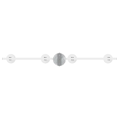 Faretto da soffitto Bianco 70 x 12,5 x 10,5 cm Metallo | homemem39