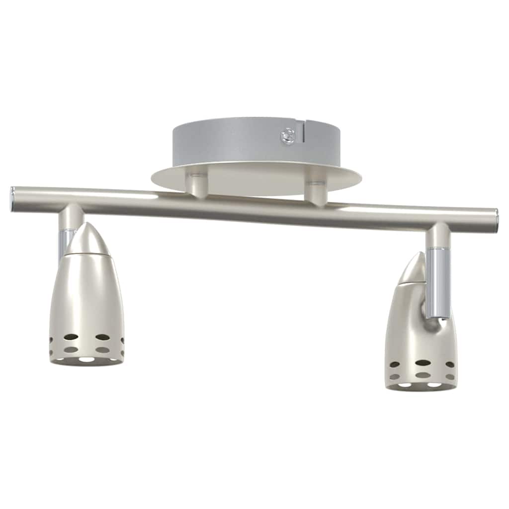 Faretto da soffitto Nichel opaco 27 x 14 x 12 cm Acciaio