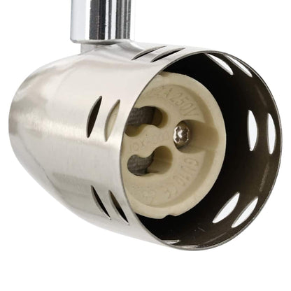 Faretto da soffitto Nichel 36,5 x 10 x 12,5 cm Metallo | homemem39