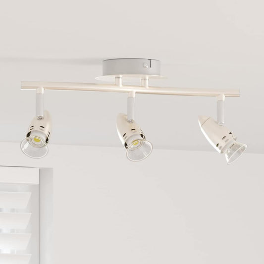 Faretto da soffitto Nichel 36,5 x 10 x 12,5 cm Metallo