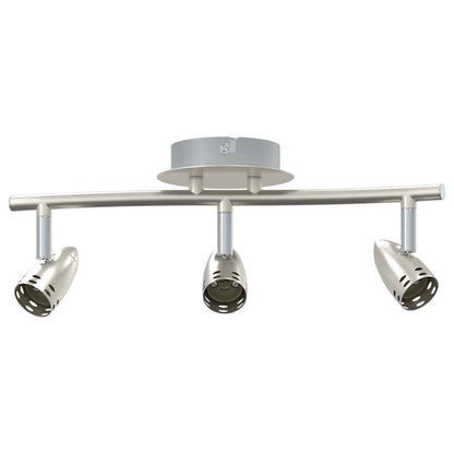 Faretto da soffitto Nichel 36,5 x 10 x 12,5 cm Metallo | homemem39