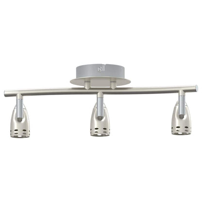 Faretto da soffitto Nichel 36,5 x 10 x 12,5 cm Metallo | homemem39