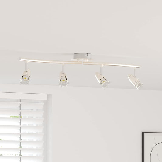 Faretto da soffitto Nichel 61 x 10 x 12,5 cm Metallo